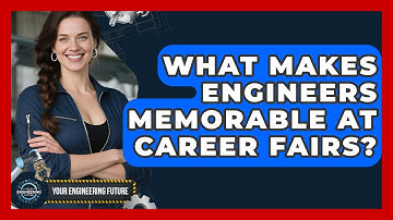 What Makes Engineers Memorable At Career Fairs? - Your Engineering Future