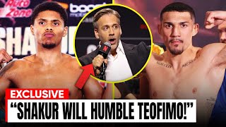 “Shakur Will Humble Teofimo!” Max Kellerman Reacts to Shakur Stevenson vs Teofimo Lopez Profile