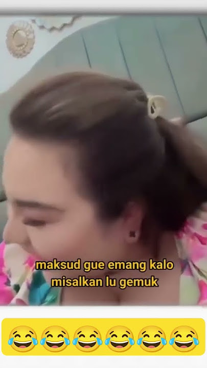 Video Lucu Ngakak 2025 Emang Gendut Secantik Gw Lisa Mariana Terbaru RK 😂😂😂