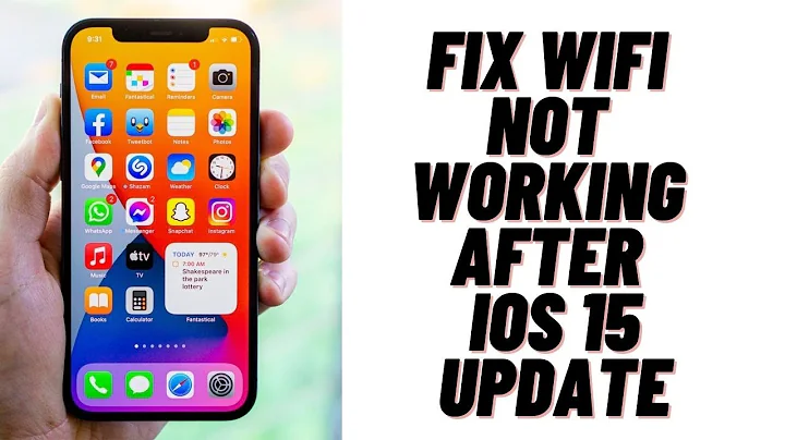 Fix WIFI not Working on iPhone after iOS 15 Update