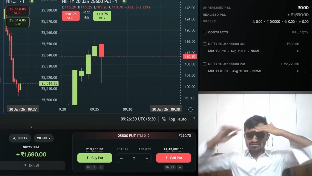 Scalping Trading with 1 lakh | Day 27