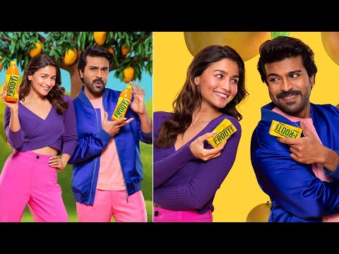 Ram Charan & Alia Bhatt Cute Frooti Ad |  Ram Charan Latest Look | #RC15 | Alia Bhatt | Tupaki