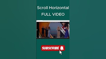 Scroll Horizontal with html,css and Js #coding #shortvideo#webdevelopment #frontendcourse