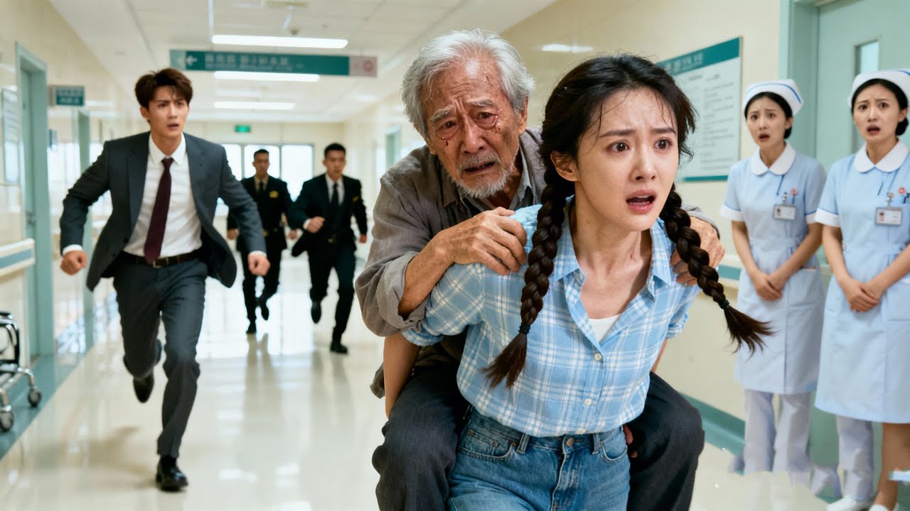 Everyone Left the old man to Die, Only the poor Girl Help him! Didn't Know He Was the CEO's Father!