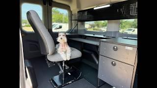 2018 Ford Transit T-150 Medium Roof Work Van ONLY 38K Miles Mobile Office