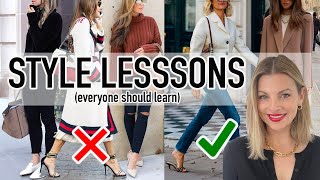 8 Style Lessons Everyone should learn in 2023