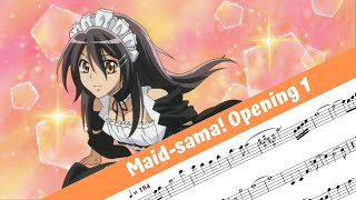 Maid-sama! Opening 1 (Flute)