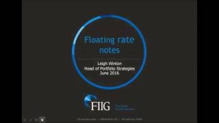 Introduction to Floating Rate Notes