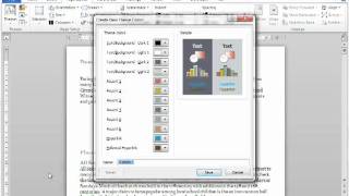 How to Use Office 2010 - Themes