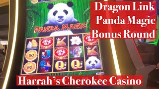 Dragon Link Panda Magic Slot Machine - Bonus Round - Harrahs Casino Cherokee