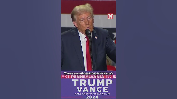 Trump Ramps Up Insults Towards Harris During Rally