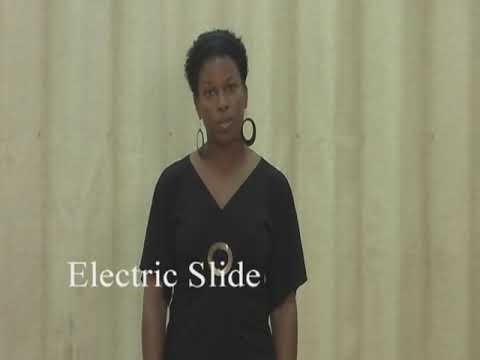 How to Do the Electric Slide Line Dance with written instructions below