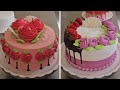 Tutorial para decorar tortas con flores en crema chantilly | Decoración de tortas