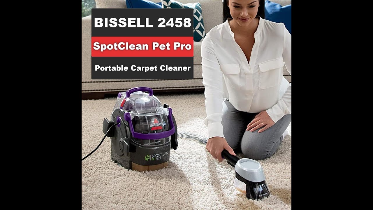 SpotClean Pet® Pro Portable Carpet Cleaner 2458