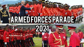 JAMAICA DEFENCE FORCE (JDF) ARMED FORCES PARADE 2021 | SLOW MARCH🇯🇲