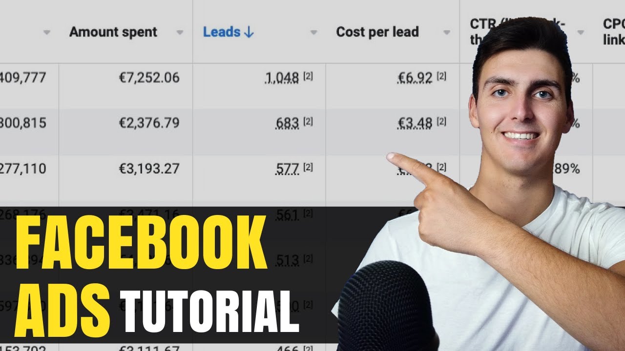 Facebook Ads Tutorial per Principianti - Campagne Local e Lead ...