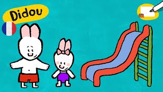 Toboggan - Didou, dessine-moi un toboggan | Dessins animés pour les enfants , plus 🎨 ici ⬇⬇⬇ screenshot 3