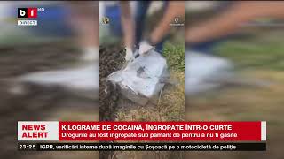 KILOGRAME DE COCAINĂ, ÎNGROPATE ÎNTR-O CURTE. Știri B1TV_30 mai 2024