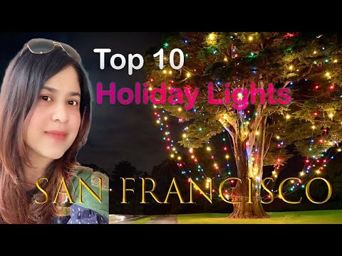 Video: San Francisco Christmas Trees and Holiday Lights
