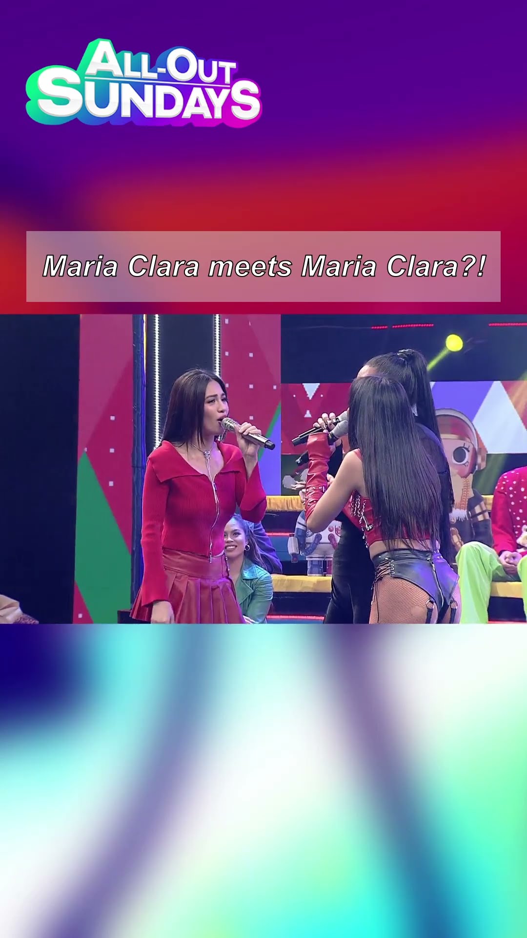Maria Clara meets Maria Clara?! #shorts | All-Out Sundays