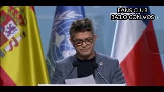 Discurso de Ale Sanz en la Cumbre contra el Cambio climatico