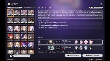 New Memory of Chaos Floor 12 (3 Stars) E0S1 Castorice & E0S0 Phainon | Honkai: Star Rail 3.7