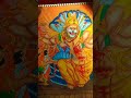 Narsimha Drawing 🥰 #postercolor #likeandsubscribe #share #shortvideo