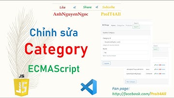 Asg.6. Chỉnh sửa category trong realtime database, javascript