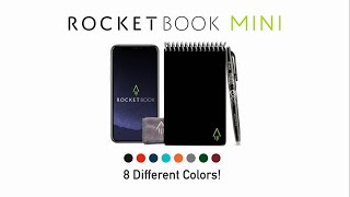 Rocketbook Smart Reusable Notebook - Dot-Grid Eco-Friendly Notebook