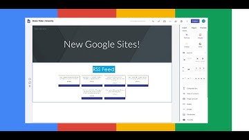Gadget Canal de noticias RSS en Google Sites 2021