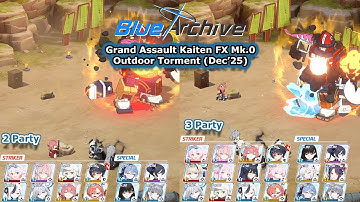 Blue Archive Global - Grand Assault Kaiten FX Mk.0 Outdoor Torment (Dec
