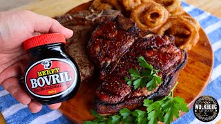 Beefy Bovril Steak? | Salt & Pepper vs Bovril | Porterhouse steak recipe | Braai recipes |