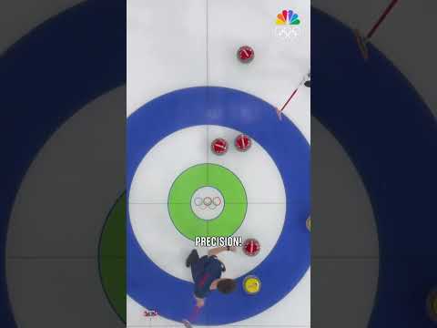 Team GB hand Switzerland their first defeat in #Curling with an impressive double takeout by Mouat!