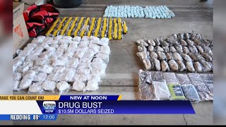 CHP officers find over 735,000 fentanyl-laced pills, 133 pounds of meth during traffic stop in