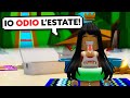 VIVO UNA GIORNATA ESTIVA SU BROOKHAVEN ROBLOX!