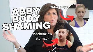 Dance Moms: Abby Lee Miller body shaming the girls