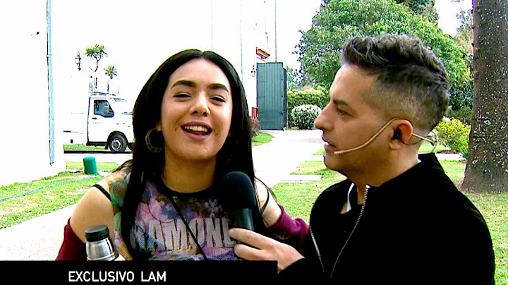 Ángel se cruzó con Ángela Leiva tomando mate mientras caminaba por los jardines de Pol-ka