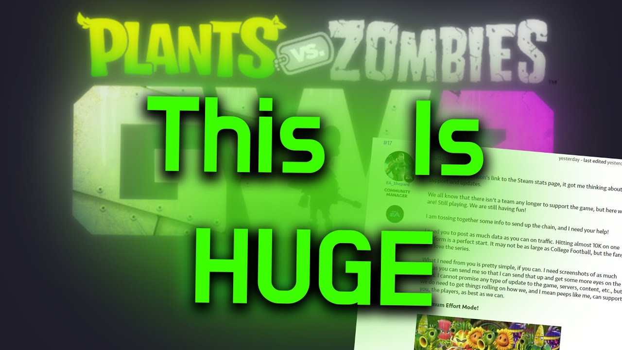 EA Finally Talks About Garden Warfare 2!