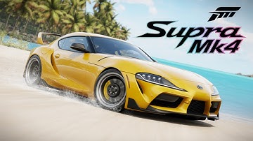 Epic Drift with a Toyota Supra MK4!