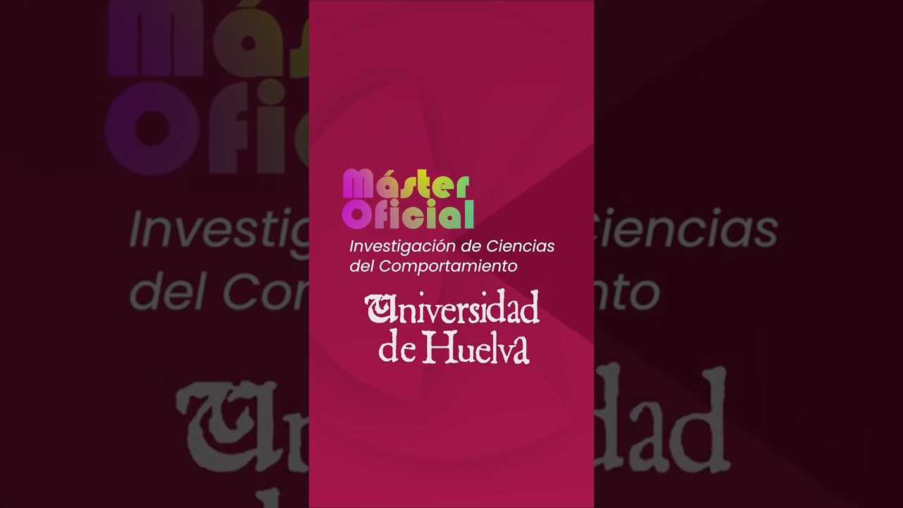 Máster Oficial en Investigación de Ciencias del Comportamiento