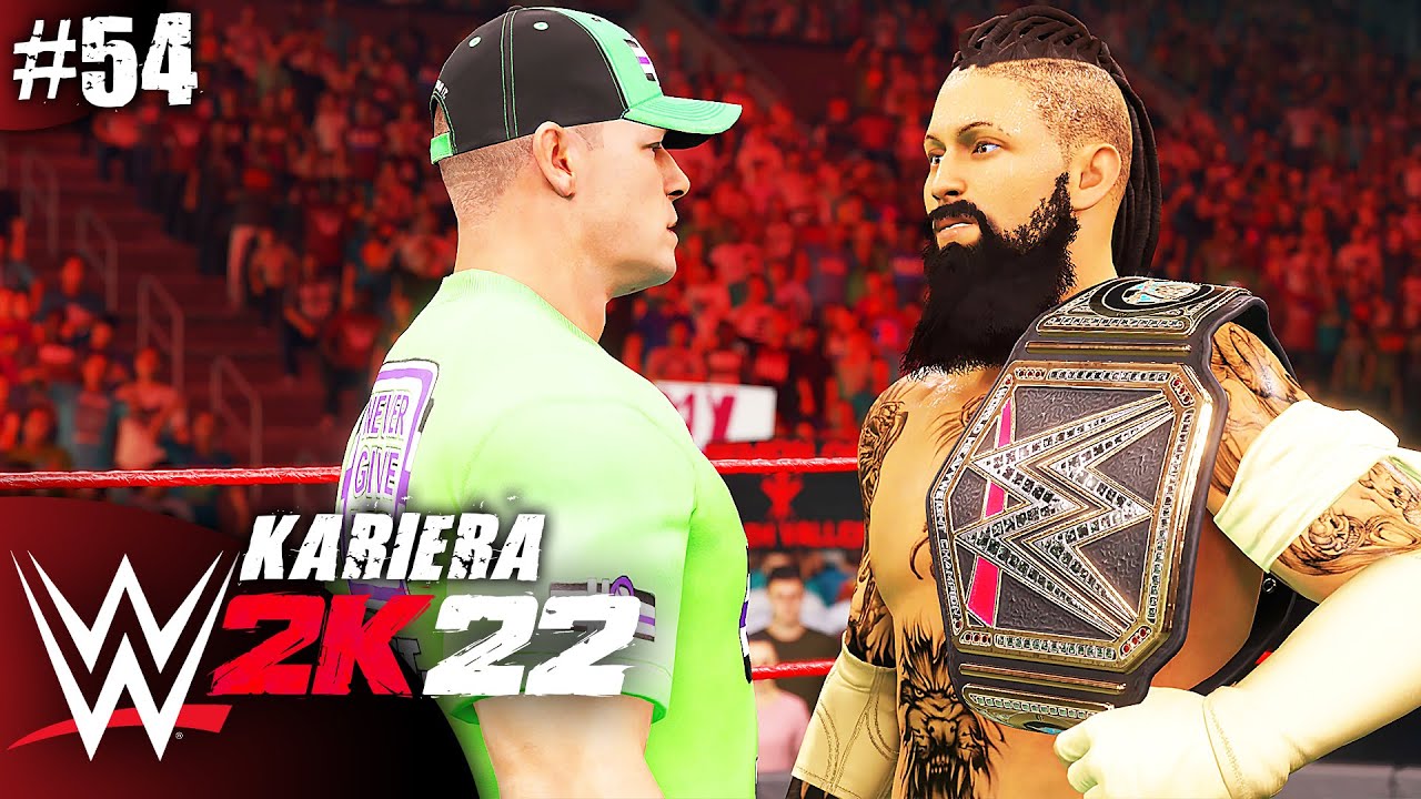 WWE 2k22 KARIERA JOHN CENA CHCE MOJEGO PASA Odcinek 54 WWE 2k22 wwe-2k22-kariera-john-cena-chce-mojego-pasa-odcinek-54-wwe-2k22