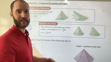 H-Geo: Section 10.7 - Volume of Pyramids and Cones