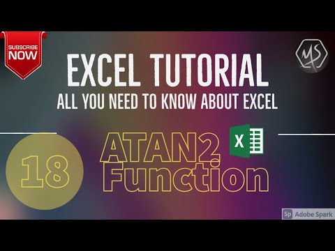 Atan2 Function-#Excel Tutorial-جميع معادلات الاكسيل
