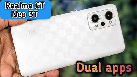 How To Create Dual Apps In Realme GT Neo 3T, Clone Apps Setting