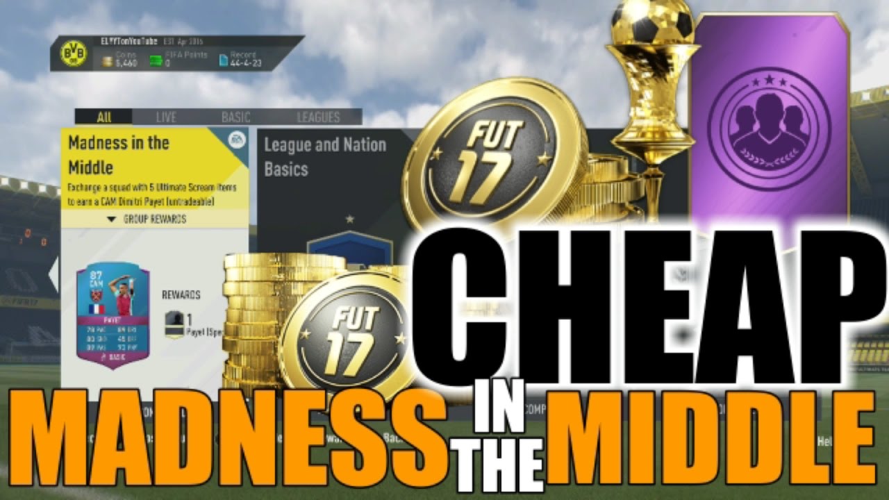 Madness in the Middle Guide | Squad Building Challenge Shortcuts | FIFA 17