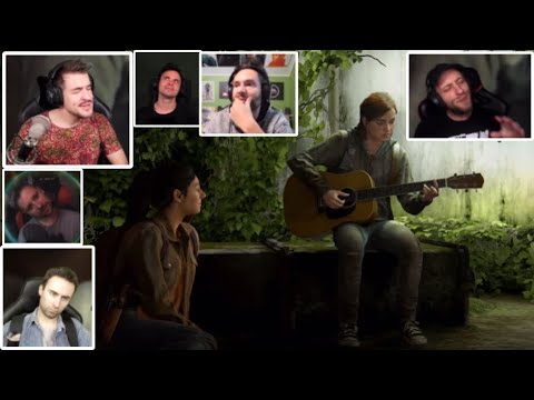 Ellie śpiewa „Take me on” | The Last Of Us Part II | Reakcja youtuberów | Sarge Tivolt Izak Rojo