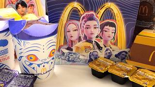 Unboxing HUNTR/X Meal - McDonald’s KPop Demon Hunters ASMR