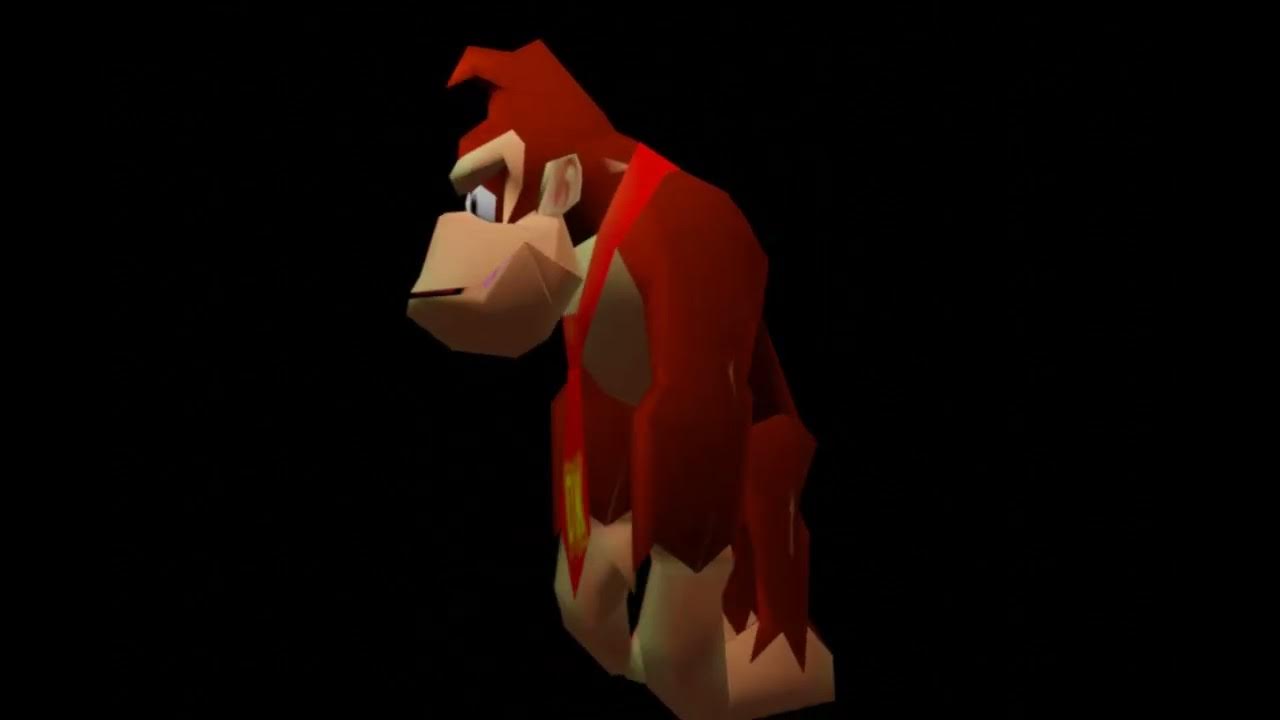 Donkey Kong 64 Nntendo 64 Model on Blender YouTube