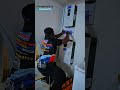 Installation of a 5kw Hybrid Inverter from Lvtopsun, with a 5kwh Lithium battery from Lvtopsun.