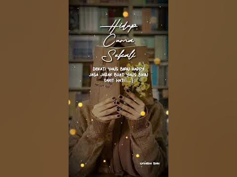 hidup cuma sekali - YouTube